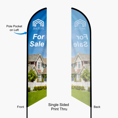 Feather Angled Flag preview