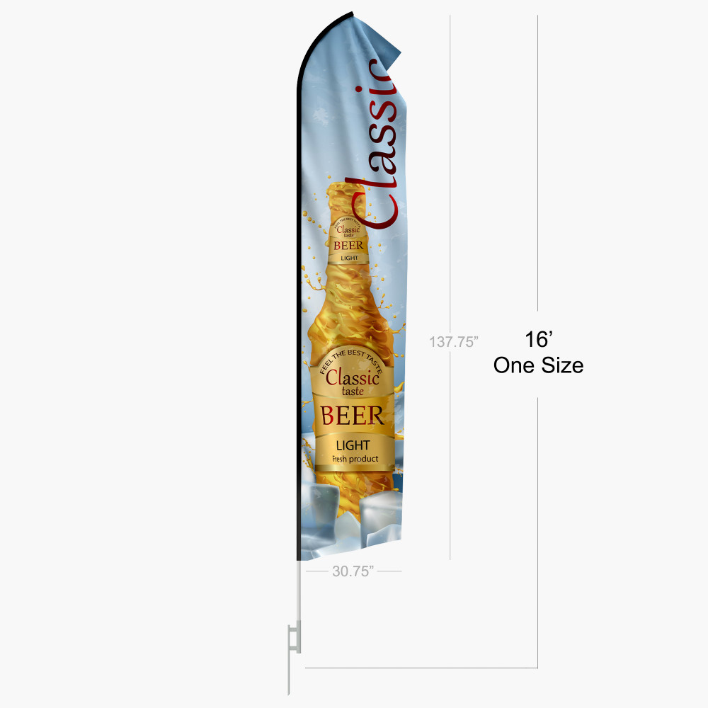 Econo Feather Flag 16ft preview